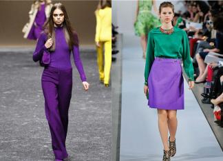 Фиолетовый цвет в одежде: сделайте свой образ оригинальным и стильным